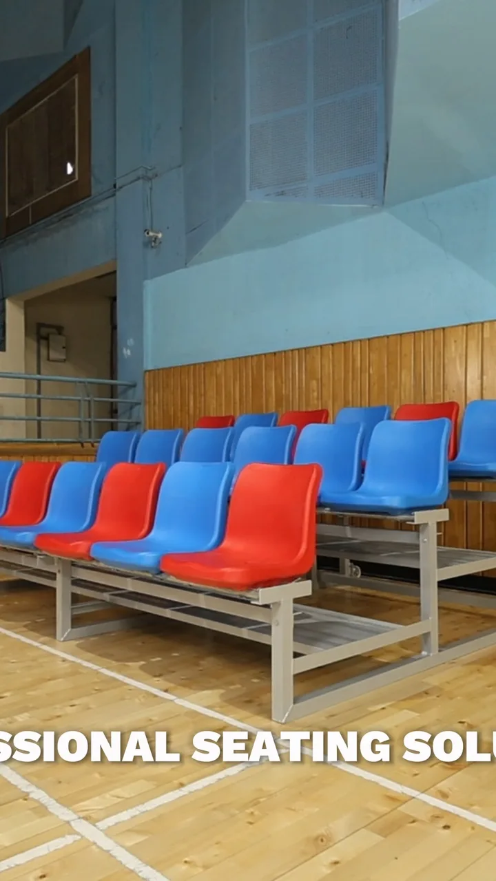 Bleacher Seating — Made in-house · strength, safety, comfort