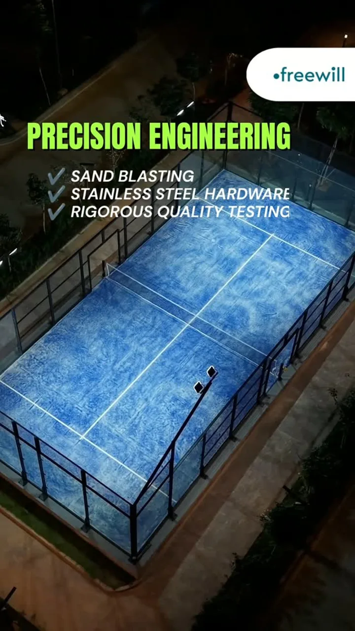 Concept to Completion — Padel, turf, tennis · international standards