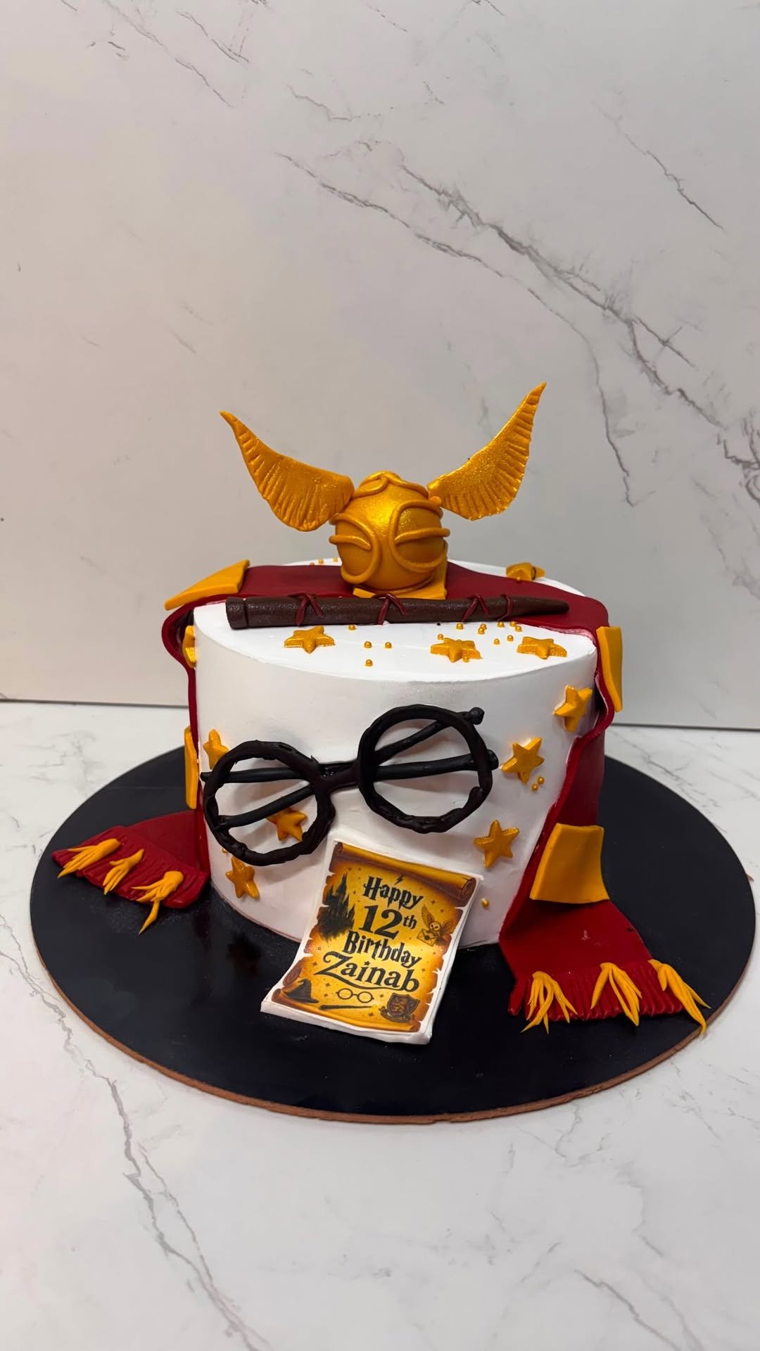 For the Potterheads — A magical custom cake, made to order