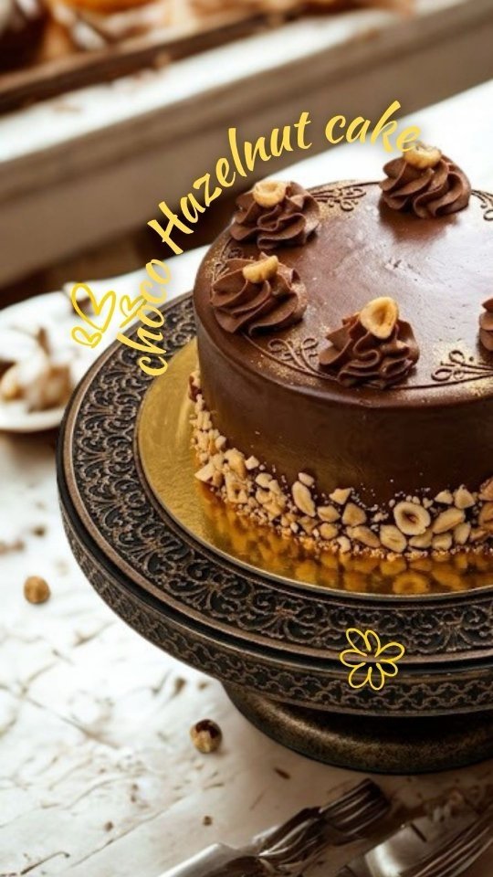 Hazelnut Choco Cake — How it’s made, fresh for every order