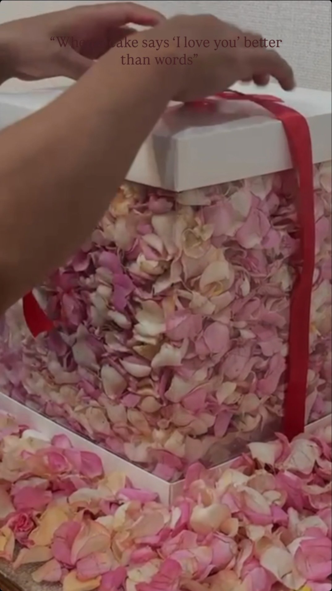 Rose Pull-Me-Up Cake — A surprise they’ll remember forever