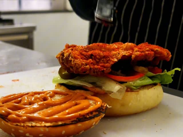 Fried Chicken Burger — Crispy, golden and built for Pune