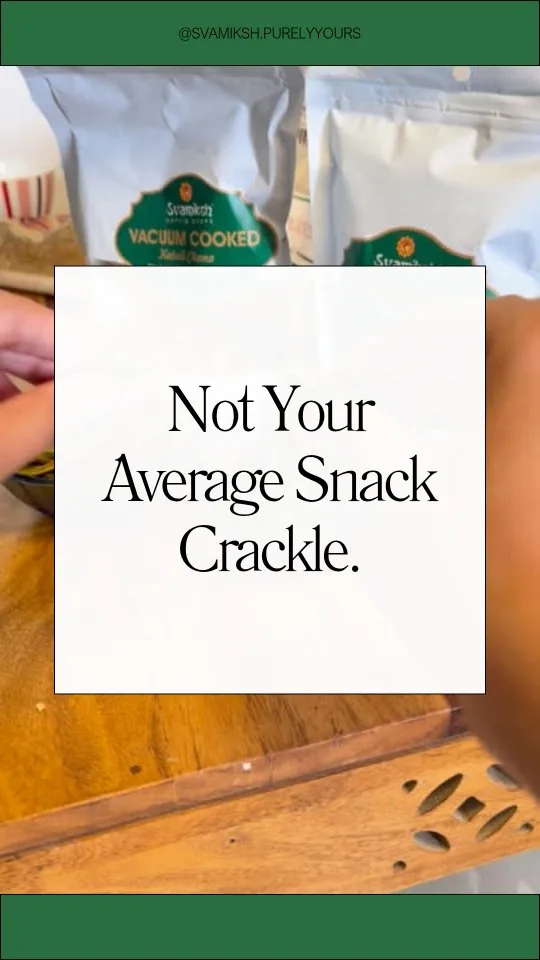 Snack Smarter — Zero deep frying · zero guilt