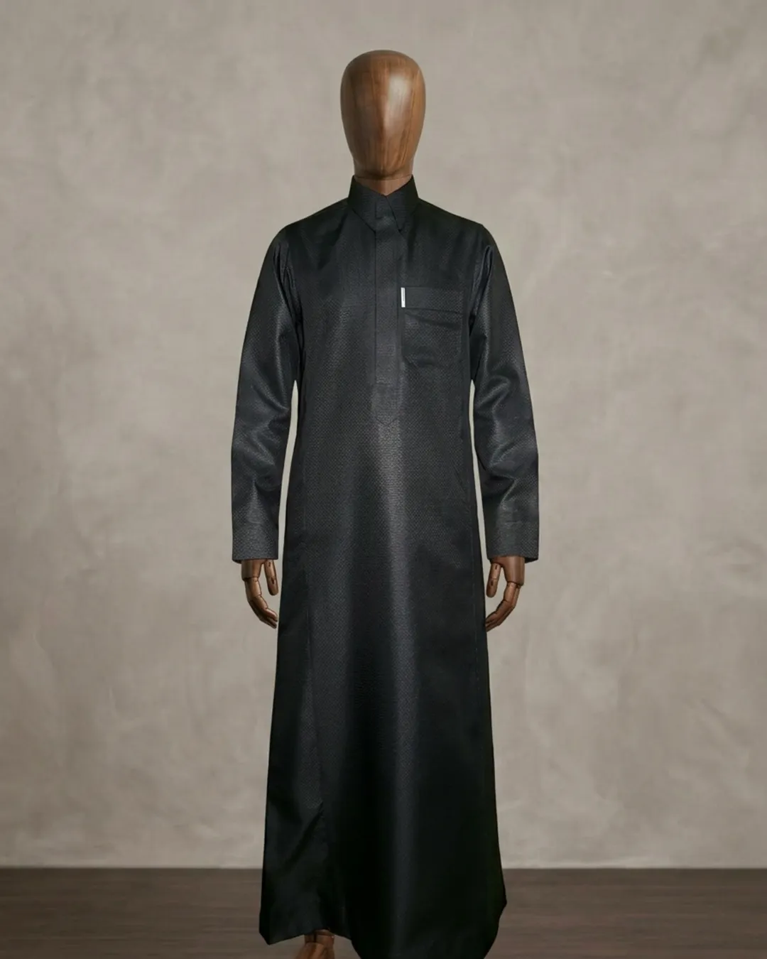 KhanSaab — Black Thobe