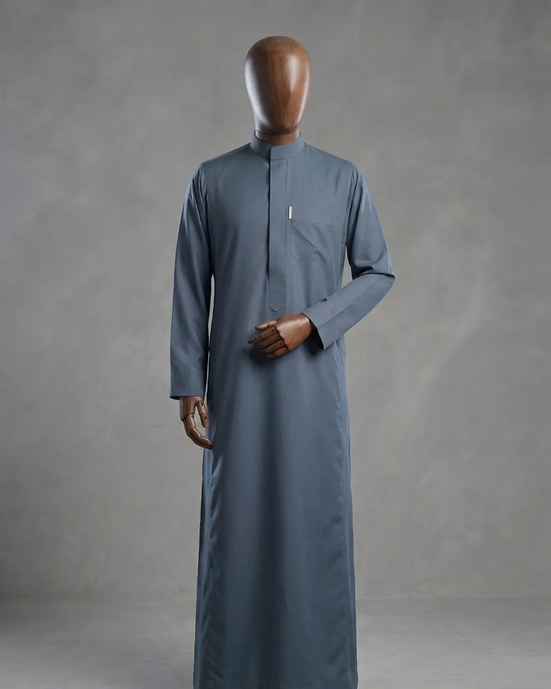 KhanSaab — Dusty Blue Thobe
