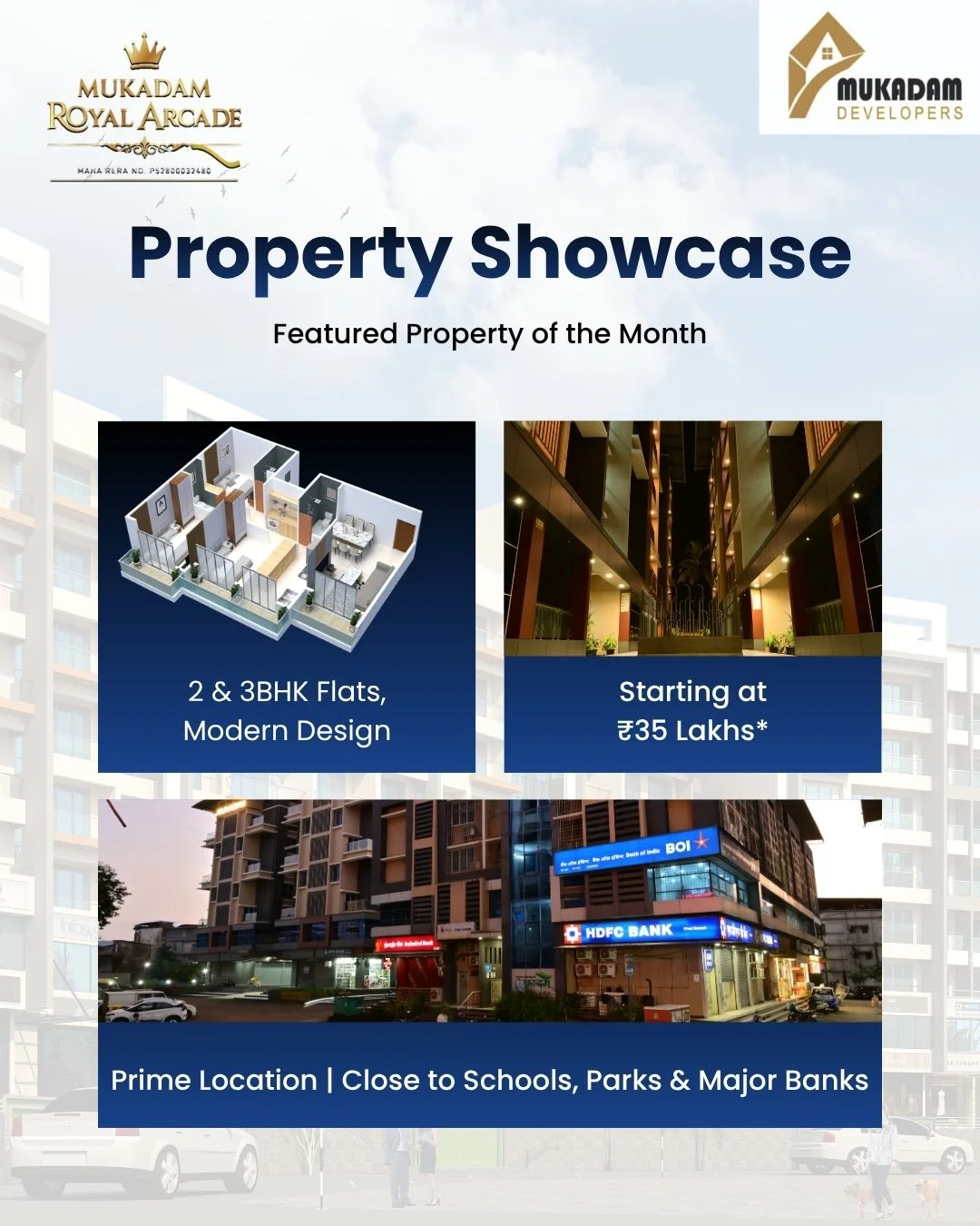 Mukadam Developers — Property Showcase